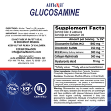 Alflexi -Glucosamine Chondroitin MSM Collagen-120 capsules