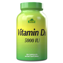 Vitamin D3 5000 IU - 100 Capsules